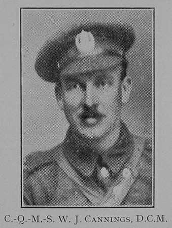 UK Photo Archive: 1917 &emdash; Cannings W CQMS DCM Dorset Regiment