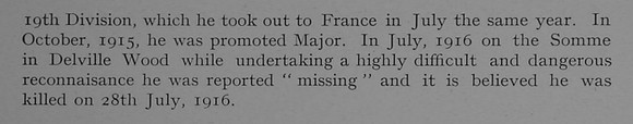 UK Photo Archive: Dulwich College War Record 1914-1919 &emdash; Drysdale A I Major Royal Field Artillery Obit Part 2 Dulwich College Roll Of Honour
