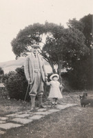 Man With A Little Girl 1930s
