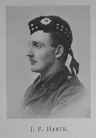 Harte J F 2nd Lt 5th Royal Scots