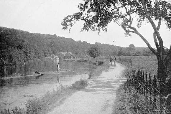 On The Tow Path Above Henley