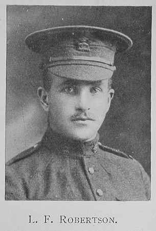 Robertson L F Sergt 29th Canadian Expeditionary Force