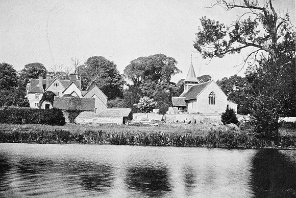 Moulsford From The River 1890s