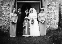 The Wedding Of Terence C Buller And Jennifer A Pegg North Walsham Norfolk 1971