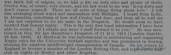Crosley C 2nd Lt 5th Royal Irish Fusiliers Obit Part 3
