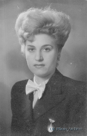 A Beautiful 1940s Young Woman Called Stella 1945