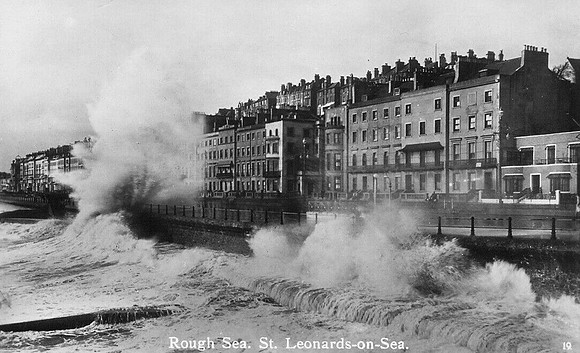 Rough Sea At St Leonards On Sea