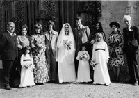 Wedding Of Christopher J Radford And Veronica S Grimes Blakeney Church Norfolk 1971