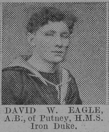 Eagle D W AB HMS Iron Duke Royal Navy The Vivid 27th Feb 1915