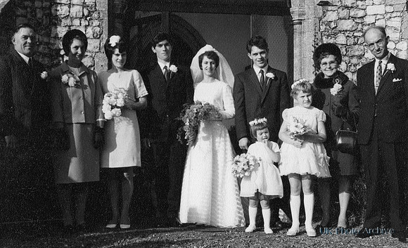 Wedding Of Alan J Sargent And Irene E Amis North Walsham Norfolk 1964