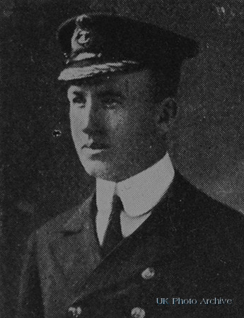 Johnson R W Captain HMS Cressy Royal Navy