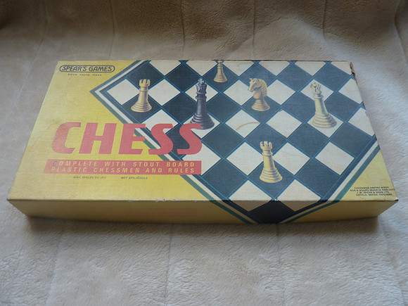 Vintage Spears Chess Game