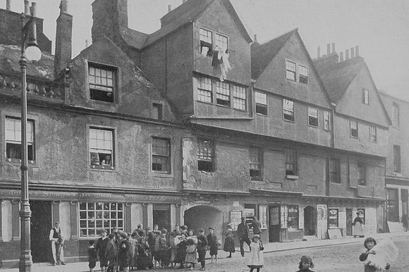 Marquis Of Huntleys House Canongate Edinburgh 1920s