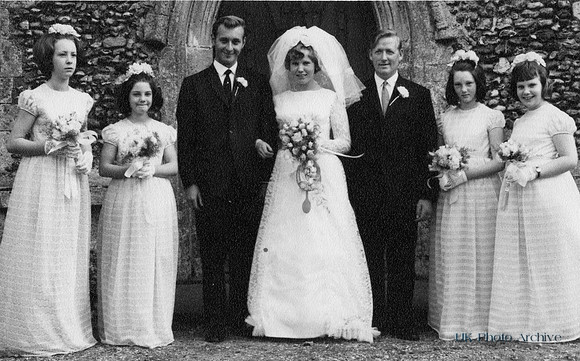 The Wedding Of John M Wright And Jennifer M Hammond Sharrington Church Norfolk 14th Sep 1968