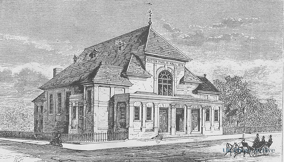 Sutton Public Hall 1880