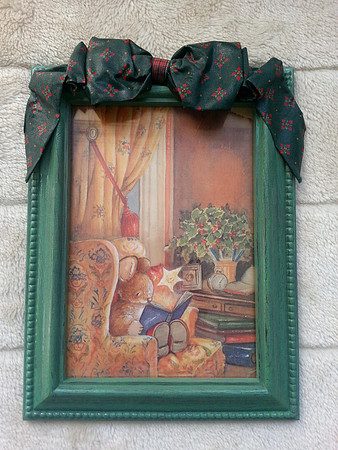 Country Companions Christmas Picture In Frame