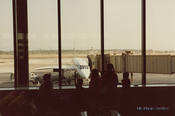 British Airways Concorde In New York 1979