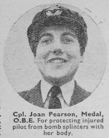 Pearson Joan Cpl OBE