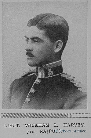 Harvey W L Lt Indian Army