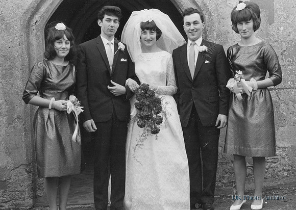 Wedding Of Marcus J Gee And Evelyn Pearman North Walsham Norfolk 1965