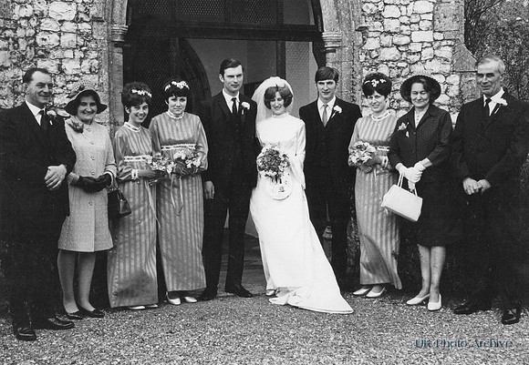 Wedding Of Ian M Wright And Shirley J L Gray North Walsham Norfolk 1969