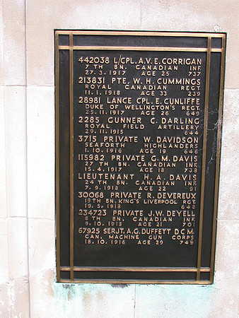 Epsom Cemetery Memorial Plaque 4