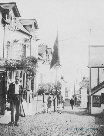 Clovelly High Street 1923