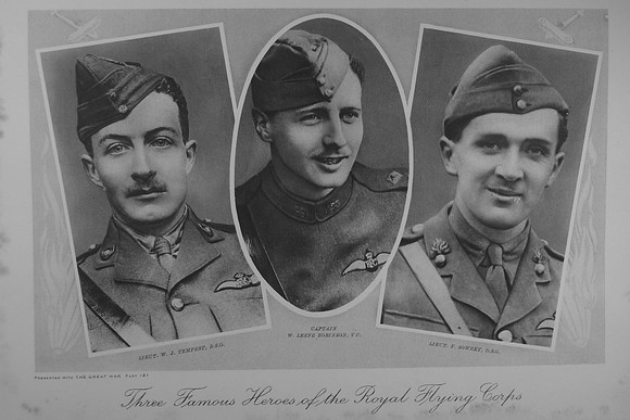 Three Famous Heroes Of The Royal Flying Corps