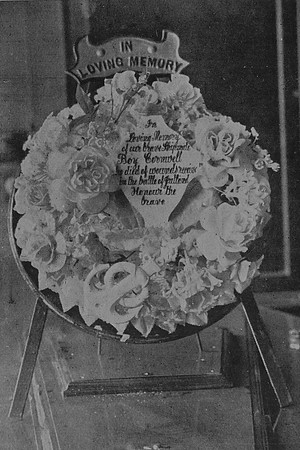 His Comrades Tribute To Boy 1st Class J T Cornwell VC Royal Navy