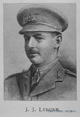 Lyburn J J 2nd Lt Royal Field Artillery