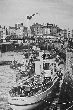 Bridlington Harour 1940s