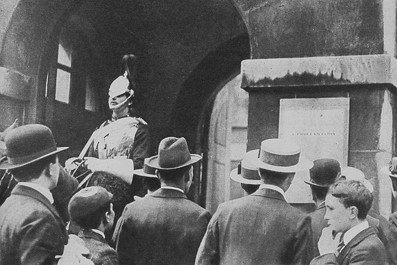 At 12.15 am On 5th Aug 1914 It Was Officially Announced A State Of War Existed