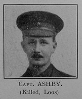 Ashby G W Captain 6th London Regiment Cast Iron Sixth - Captain E G Godfrey 1938