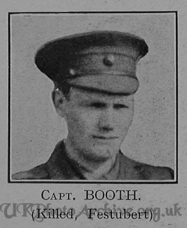 Booth W L Captain 6th London Regiment Cast Iron Sixth-Captain E G Godfrey-1938