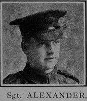 Alexander Sergt 6th London Regiment Cast Iron Sixth - Captain E G Godfrey 1938