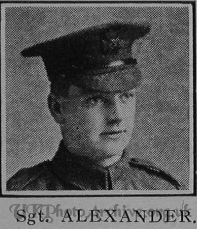 Alexander Sergt 6th London Regiment Cast Iron Sixth - Captain E G Godfrey 1938