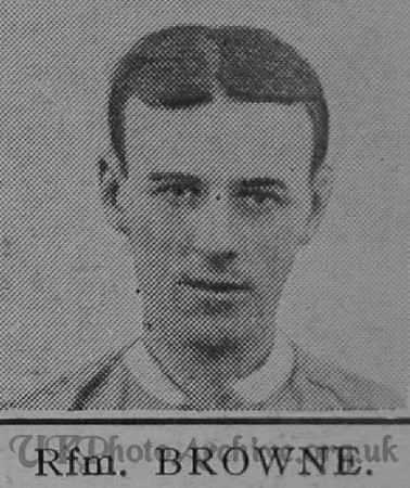 Browne Rfn 6th London Regiment Cast Iron Sixth - Captain E G Godfrey 1938