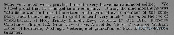 Hooke J H Sergt 274 6th Australian Imperial Force Obit Part 2
