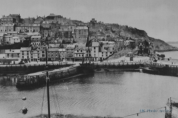 The Harbour Brixham 1920s