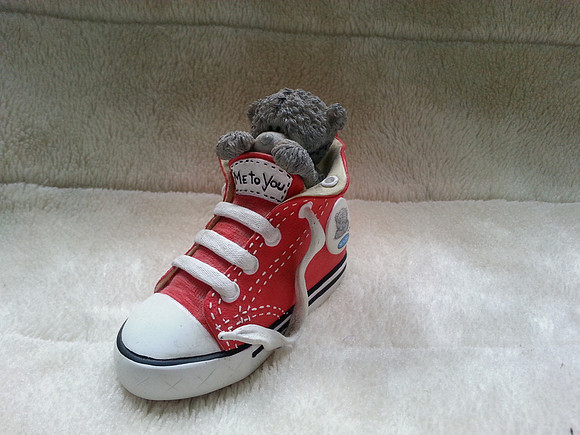 Me To You Bear Figurine All Laced Up