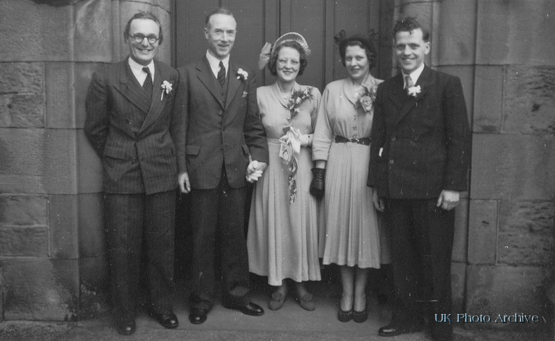 A 1940s Wedding Party