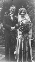 A 1930s Bride And Groom