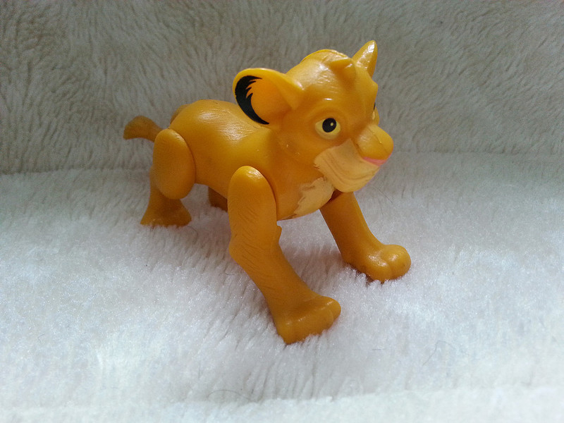 McDonald's Toy Simba 1994 Version