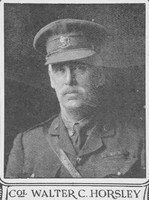 Horsley W C Col 28th London Regiment