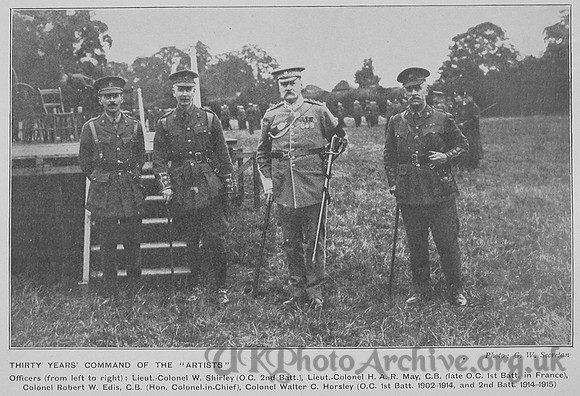 London Regiment 28th Battalion Commanding Officers Group