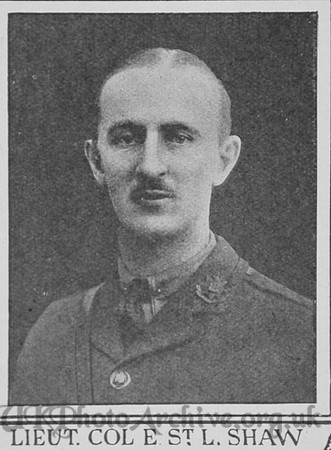 Shaw E St L Lt 28th London Regiment