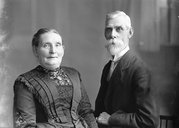Amos Odd 1845-1917 And Eliza Odd nee King 1843-1919