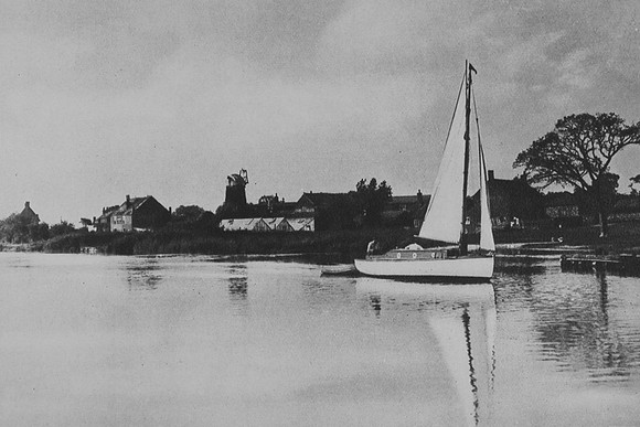 Wroxham On The Norfolk Broads 1930s Photo 1