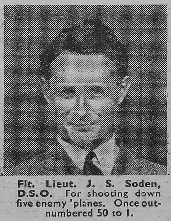 Soden J S Flt Lt DSO Royal Air Force