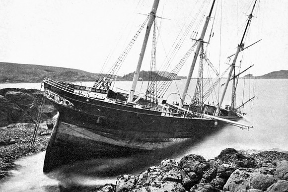 A Wreck At The Scilly Isles 1907
